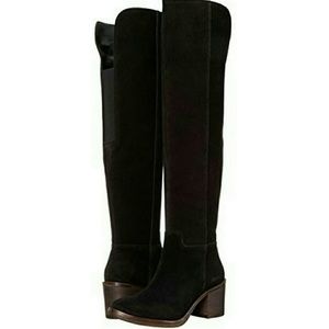 Lucky Brand Black Over the Knee Boot